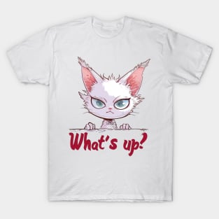 What's Up Cat T-Shirt